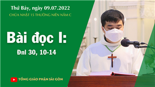 CN 15 TN năm C - Bài đọc I: Đnl 30, 10-14