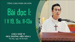 CN 19 Thường niên A - Bài đọc I: 1 V 19, 9a. 11-13a
