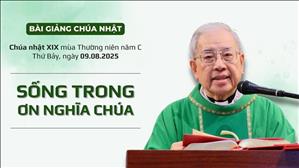 Sống trong Ơn nghĩa Chúa - Lm Ignatio Hồ Văn Xuân | CN XIX TN năm C