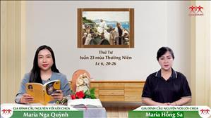 Có Phúc Và Vô Phúc - Thứ Tư tuần XXIII Thường niên (Lc 6, 20-26)