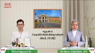 Tôi sẽ xây dựng lại - Cung hiến thánh đường Latêranô (Ga 2, 13-22)