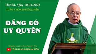 Đấng có uy quyền - Lm. Roco Nguyễn Duy | Thứ Ba tuần 1 TN