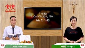 Gia đình cầu nguyện với Lời Chúa: Thứ Ba tuần 5 Thường Niên (Mc 7, 1-13)