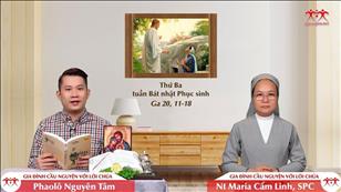 Gia đình cầu nguyện với Lời Chúa: Thứ Ba Tuần Bát Nhật Phục Sinh (Ga 20, 11-18)