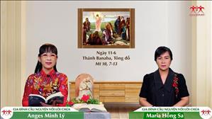 Loan Truyền Nước Chúa - Thánh Barnaba, Tông đồ (Mt 10,7-13)
