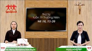 Gia đình cầu nguyện với Lời Chúa: Thứ Tư tuần 19 Thường Niên (Mt 18, 15-20)