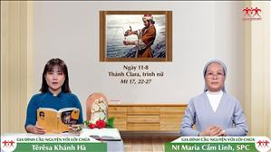 Lòng Quảng Đại - Thánh Clara, trinh nữ (Mt 17, 22-27)