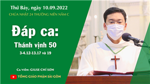 CN 24 TN năm C - Đáp ca: Tv 50, 3-4.12-13.17 và 19