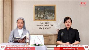 Gia đình cầu nguyện với Lời Chúa: Suy tôn Thánh Giá (Ga 3, 13-17)