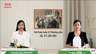 Nước Thiên Chúa - Thứ Năm tuần 32 mùa Thường niên (Lc 17, 20-25)