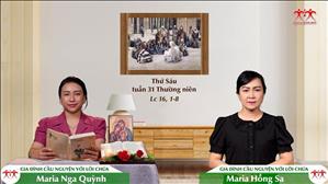 Gia đình cầu nguyện với Lời Chúa: Thứ Sáu tuần 31 Thường niên (Lc 16, 1-8)