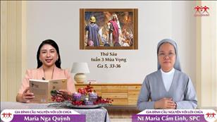 Gia đình cầu nguyện với Lời Chúa: Thứ Sáu tuần 3 mùa Vọng (Ga 5, 33-36)