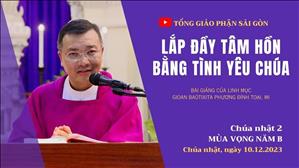 Lắp đầy tâm hồn bằng tình yêu Chúa - Lm GB Phương Đình Toại, MI | CN 2 MV năm B