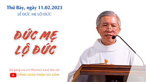 TGPSG Bài giảng: Đức Mẹ Lộ Đức ngày 11-2-2023 tại Nhà nguyện Trung tâm Mục vụ
