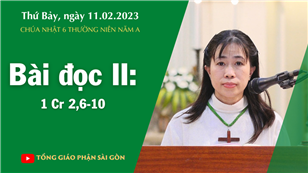 CN 6 TN năm A - Bài đọc II: 1 Cr 2, 6-10