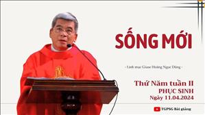 Sống mới - Lm Giuse Hoàng Ngọc Dũng | Thứ Năm tuần II PS