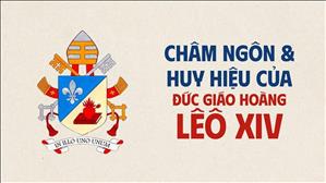 Châm ngôn và Huy hiệu của Đức Giáo Hoàng Lêô XIV