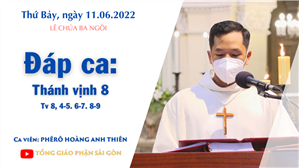 Lễ Chúa Ba Ngôi - Đáp ca: Tv 8, 4-5. 6-7. 8-9