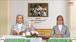 Gia đình cầu nguyện với Lời Chúa: Thứ Tư tuần 14 Thường niên (Mt 10, 1-7)