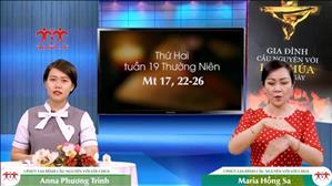3 phút Gia đình cầu nguyện với Lời Chúa: Thứ Hai tuần 19 Thường Niên (Mt 17, 22-26)