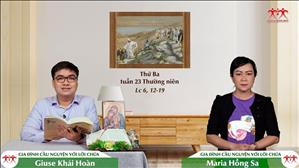 Gia đình cầu nguyện với Lời Chúa: Thứ Ba tuần 23 Thường niên (Lc 6, 12-19)