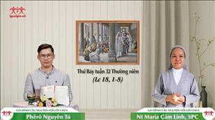 Không được nản chí - Thứ Bảy tuần 32 mùa Thường niên (Lc 18, 1-8)