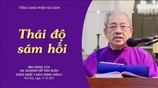 CN 3 MV năm C - Thái độ sám hối
