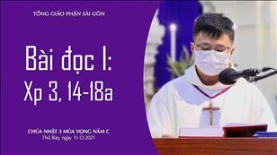 CN 3 MV năm C - Bài đọc I: Xp 3, 14-18a