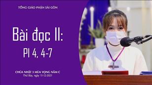 CN 3 MV năm C - Bài đọc II: Pl 4, 4-7