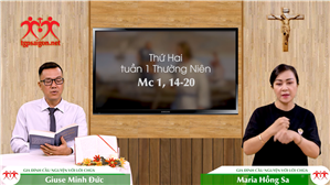 Gia đình cầu nguyện với Lời Chúa: Thứ Hai tuần 1 Thường Niên (Mc 1, 14-20)