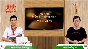 Gia đình cầu nguyện với Lời Chúa: Thứ Năm tuần 5 Thường Niên (Mc 7, 24-30)
