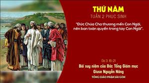 TGP Sài Gòn - Suy niệm Tin mừng 15-4-2021: Thứ Năm tuần 2 Phục sinh - ĐTGM Giuse Nguyễn Năng