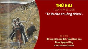 TGP Sài Gòn - Suy niệm Tin mừng 26-4-2021: Thứ Hai tuần 4 Phục sinh - ĐTGM Giuse Nguyễn Năng