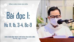 Kính trọng thể Thánh Tâm Chúa Giêsu - Bài đọc I: Hs 11, 1b, 3-4, 8c-9