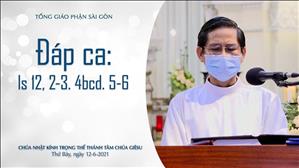Kính trọng thể Thánh Tâm Chúa Giêsu - Đáp ca: Is 12, 2-3. 4bcd. 5-6