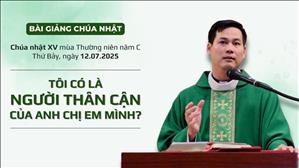 Tôi có là người thân cận của anh chị em mình? - Lm Phêrô Phạm Duy Khoa | CN XV TN năm C