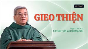 Gieo thiện - Lm Giuse Hoàng Ngọc Dũng | Thứ Năm tuần XXIII Thường niên