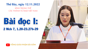 CN 33 TN năm C - Bài đọc I: 2 Mcb 7, 1.20-23.27b-29