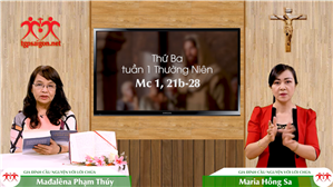 Gia đình cầu nguyện với Lời Chúa: Thứ Ba tuần 1 Thường Niên (Mc 1, 21b-28)