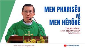 Men Pharisêu và men Hêrôđê - Lm Giuse Đặng Chí Lĩnh | Thứ Ba tuần VI TN