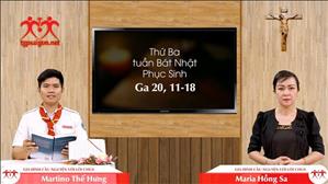 Gia đình cầu nguyện với Lời Chúa: Thứ Ba tuần Bát Nhật Phục Sinh (Ga 20, 11-18)