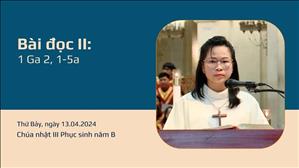 Bài đọc II: 1 Ga 2, 1-5a - CN III PS năm B