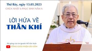 Lời hứa về Thần Khí - Lm Ignatio Hồ Văn Xuân | CN 6 PS năm A