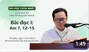 Bài đọc I: Am 7, 12-15 - CN XV TN năm B