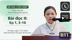  Bài đọc II: Ep 2, 13-18 - CN XV TN năm B