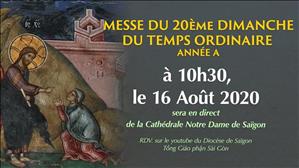 Messe du Dimanche à 10h30, à la Cathédrale Notre Dame de Saïgon