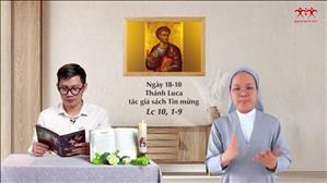 Gia đình cầu nguyện với Lời Chúa: Thánh Luca, tác giả sách Tin mừng (Lc 10, 1-9)