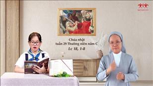 Gia đình cầu nguyện với Lời Chúa: Chúa nhật 29 mùa Thường niên năm C (Lc 18, 1-8)