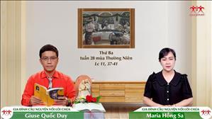 Thanh Tẩy Tâm Hồn - Thứ Ba tuần XXVIII Thường niên (Lc 11, 37-41)