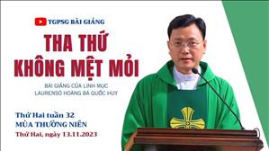 Ngày 13/11: Làm người xây dựng hòa bình | Con là Con yêu dấu